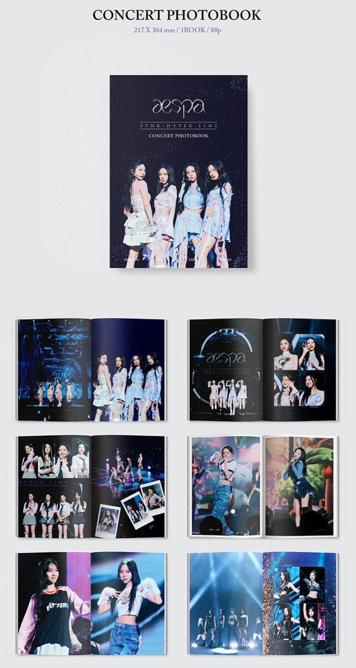 aespa 1st Concert "SYNK: HYPER LINE" Photobook