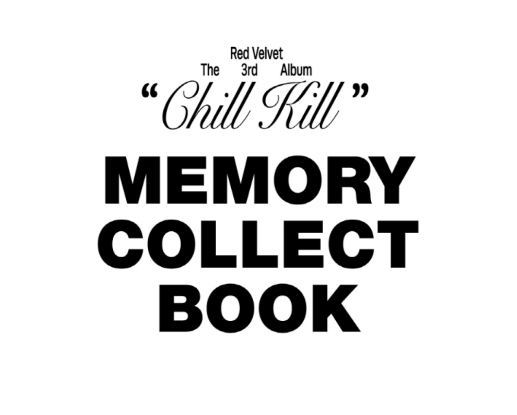 Red Velvet "Chill Kill" Memory Collect Book
