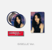aespa Official MD "Drama" (Black) Badge Set