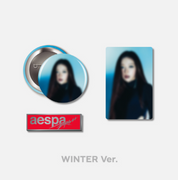 aespa Official MD "Drama" (Black) Badge Set