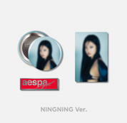 aespa Official MD "Drama" (Black) Badge Set
