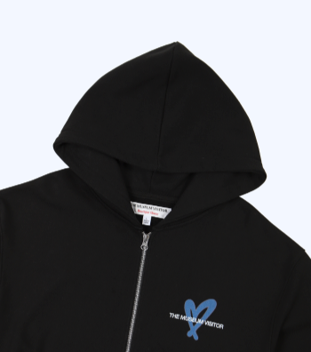 TWS [TWS x TW] Zip-up Hoodie (Black)