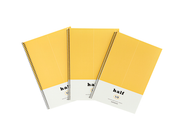 Half-Line Yellow Spring Notebook Set