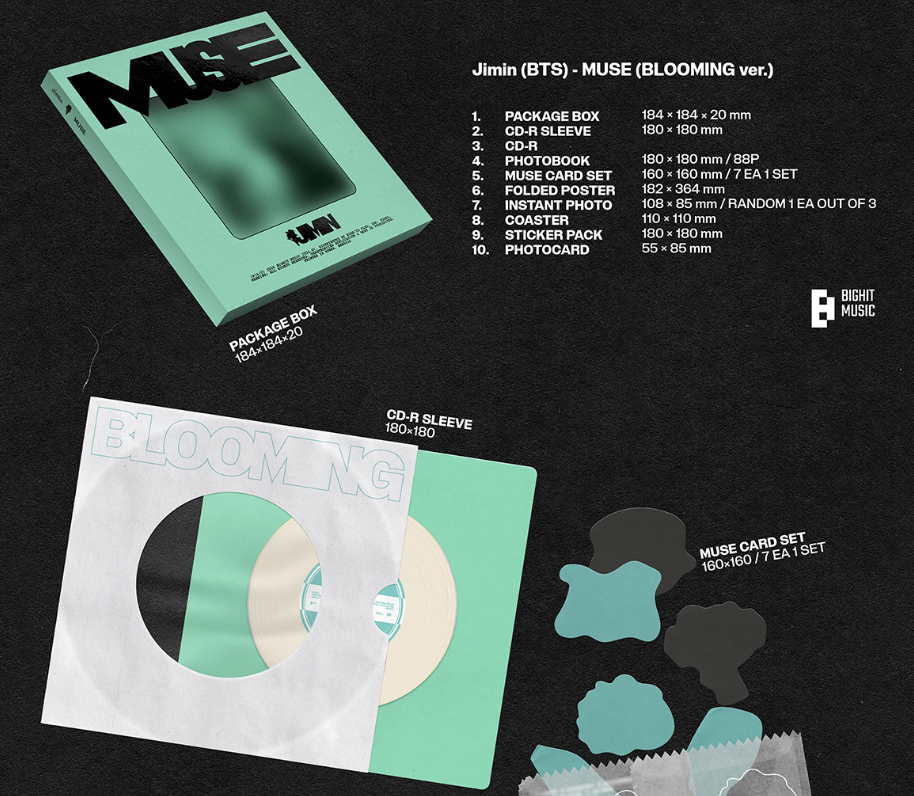 BTS Jimin 2nd Album "Muse"
