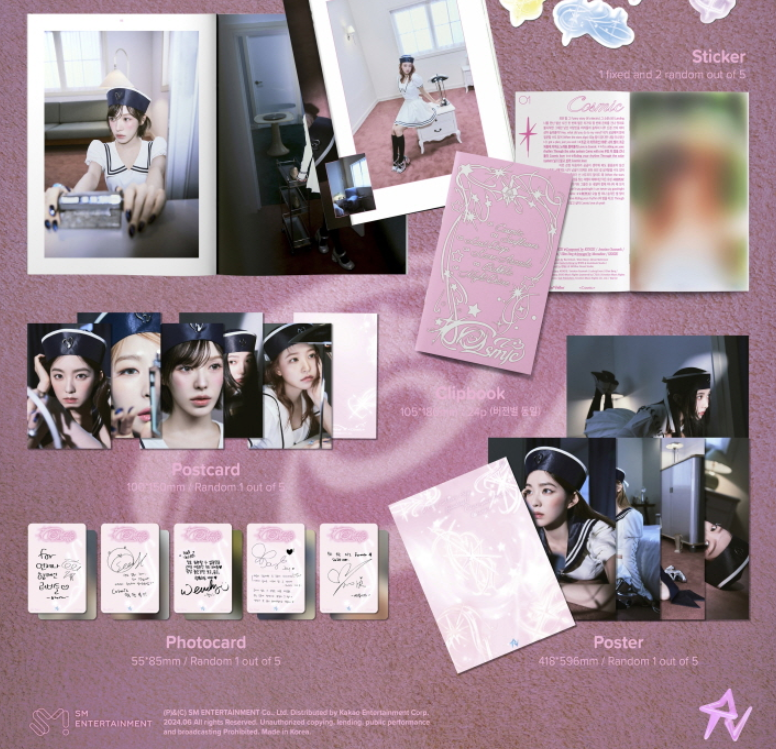 RED VELVET - [COSMIC] (PHOTO BOOK VER.)
