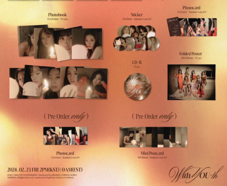 TWICE 13th Mini Album "With You-th" (Digipack Ver.)