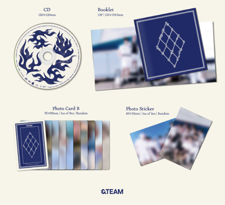 Team Andteam Aoarashi 2nd Single Album Photocard Limited Edition Ver PC EJ Fuma K Nicholas Yuma Jo Harua Taki Maki Unit I.727985694