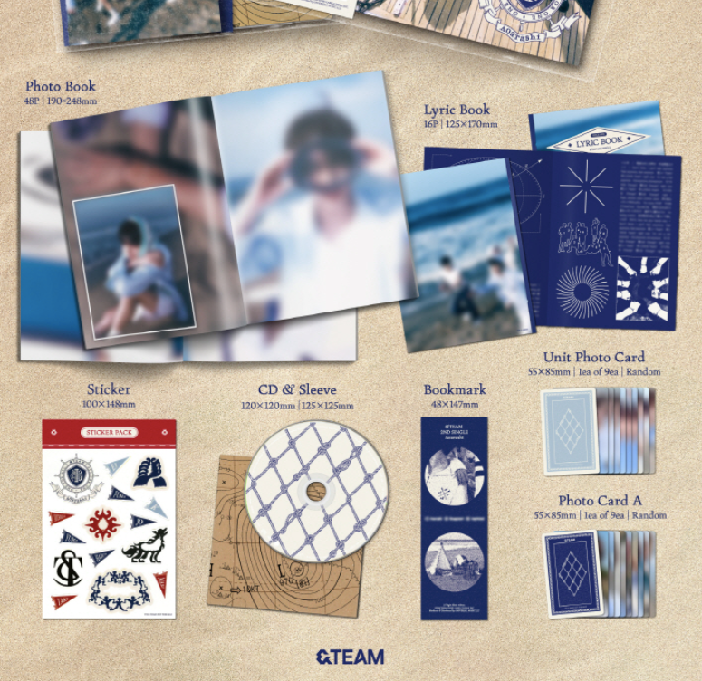 &TEAM - 2ND SINGLE ALBUM [AOARASHI] LIMITED EDITION