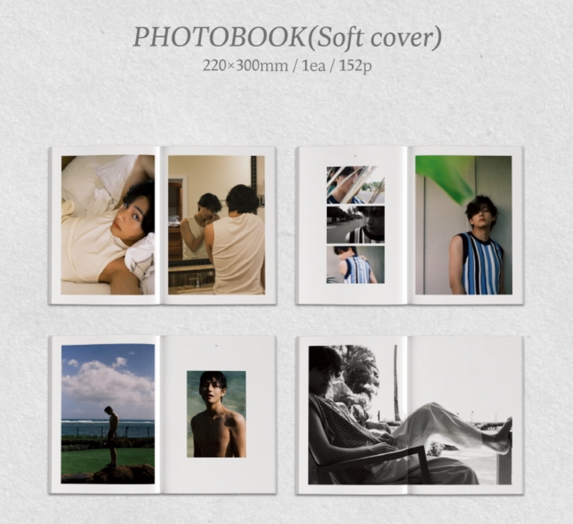 BTS V [TYPE 1] Photobook (Magazine Version)