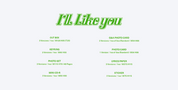 ILLIT 2nd Mini Album "I'll Like You" (Gllit Ver.)
