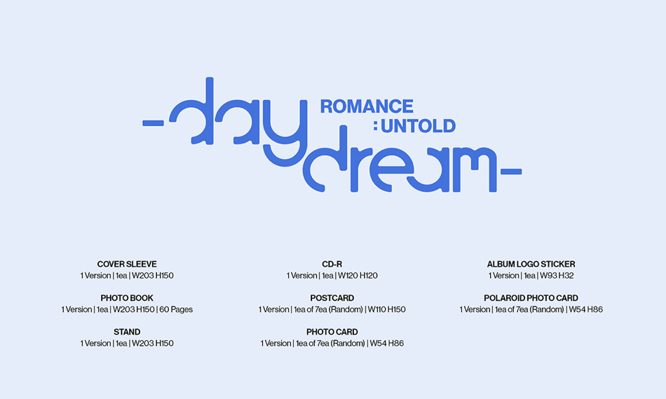 ROMANCE : UNTOLD -daydream- (JAPAN Edition) - Single by