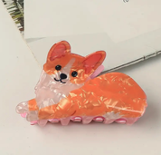 Hair Clip Corgi