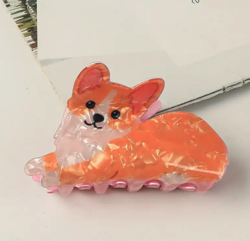 Hair Clip Corgi