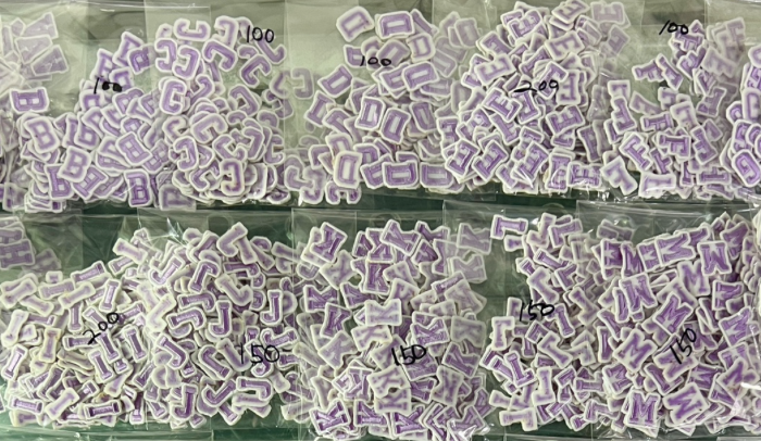 Alphabet Purple
