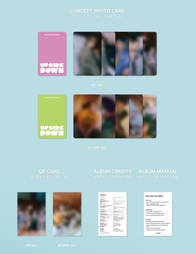 [Pre-Order] AB6IX 10th Ep: Upside Down [Kiwee Album]