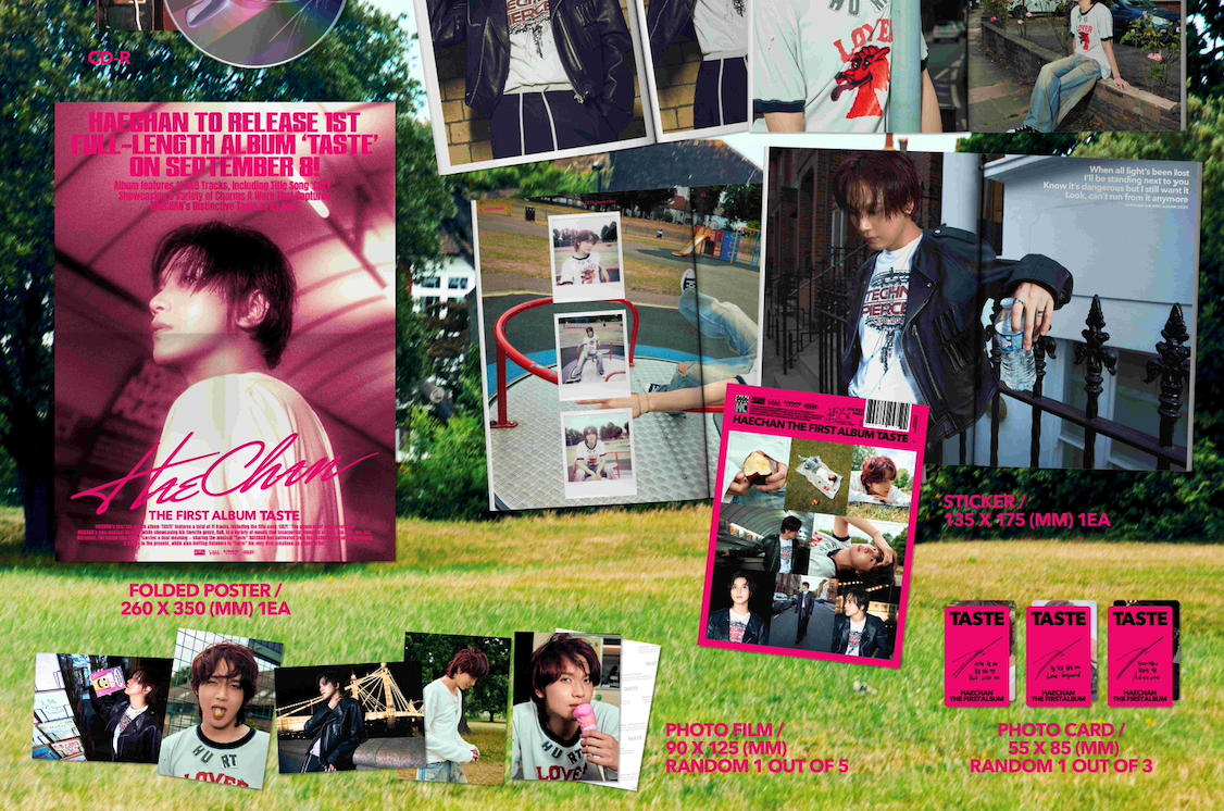 NCT Haechan 1st Album "TASTE" (Full Spread Ver.)