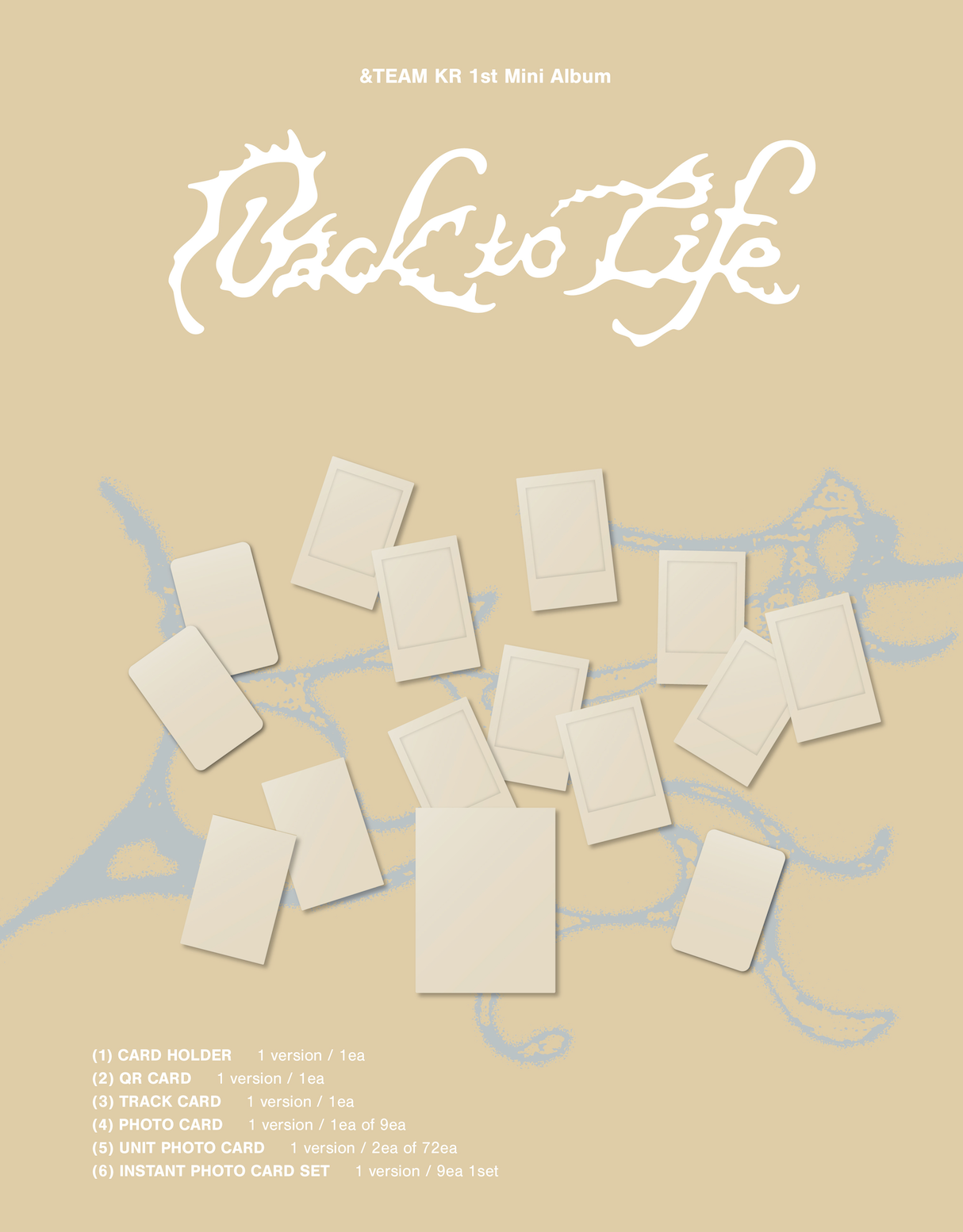 [Pre-Order] &Team KR 1st Mini Album: Back to Life Photocard Box [Weverse Ver.]