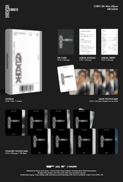 [Pre-Order] Chen 5th Mini Album: Arcadia [Kiwee Ver]