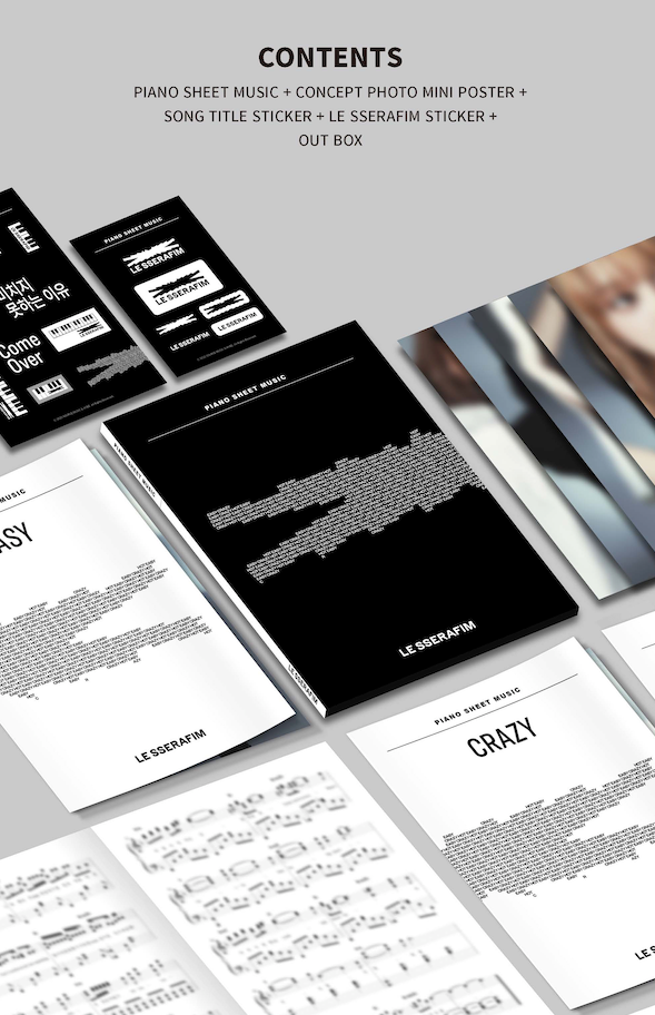 [Pre-Order] Le Sserafim Piano Sheet Music