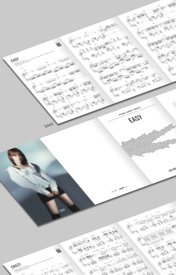 [Pre-Order] Le Sserafim Piano Sheet Music
