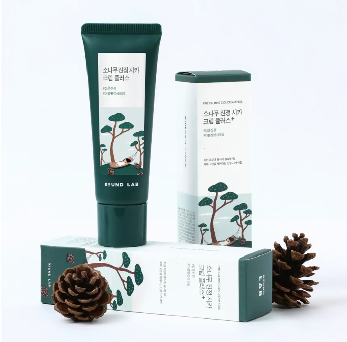 ROUND LAB Pine Calming Cica Cream Plus [60ml]
