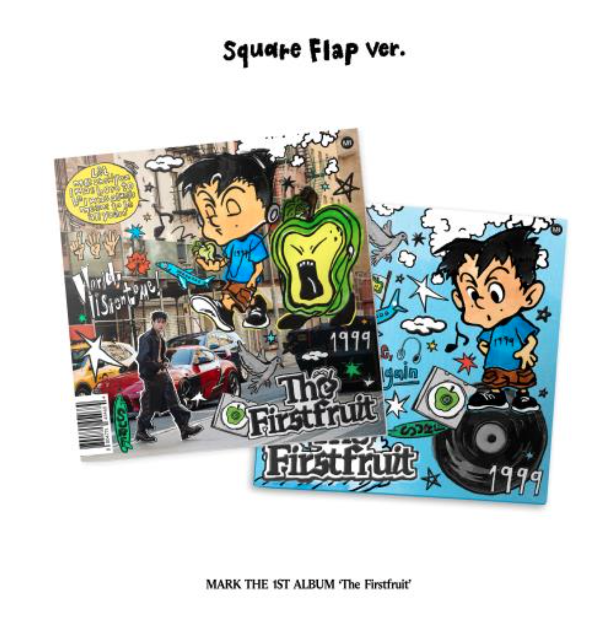 NCT MARK 1st Album "The Firstfruit" (Square Flap Ver.) + Stylekorean POB