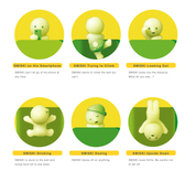 Smiski Hippers Blind Box (1/12)