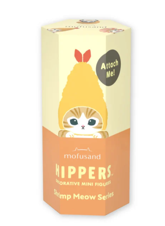 Mofusand Hippers Shrimp Meow Figure Blind Box (1/12)