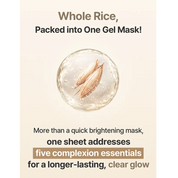I'm from Rice Chewy Glow Gel Mask [1ea]