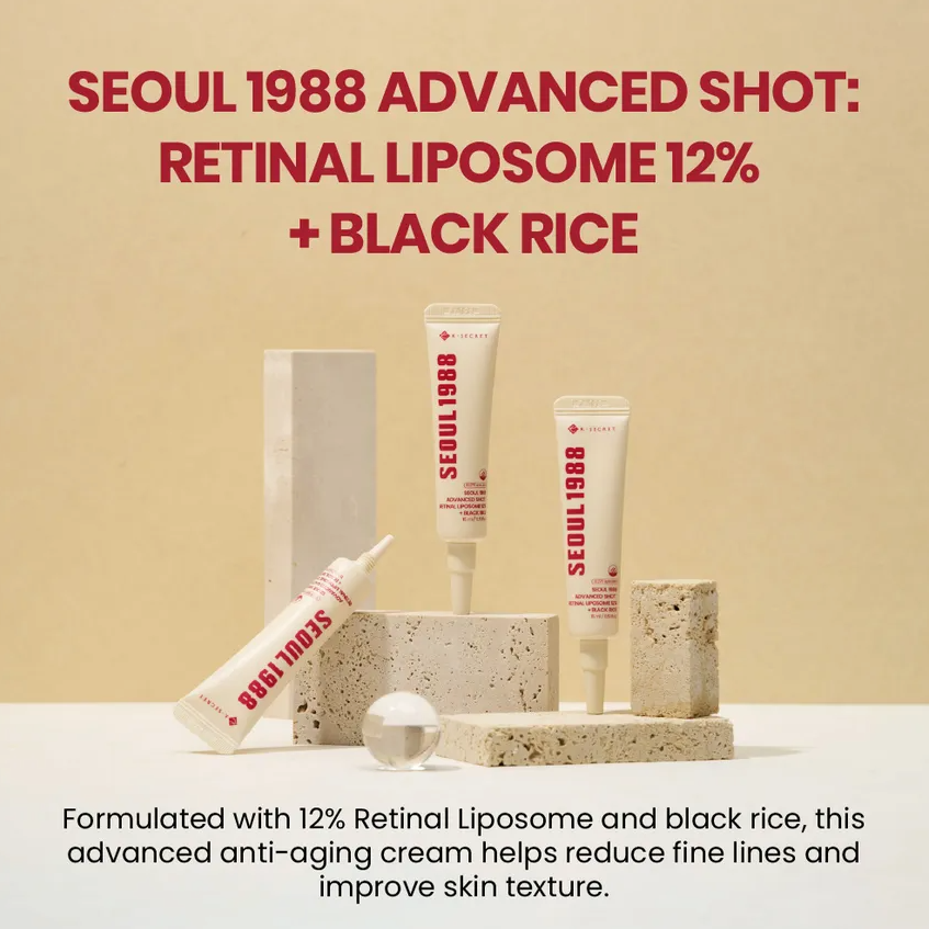 KSECRET SEOUL 1988 Advanced Shot Retinal Liposome 12% + Black Rice [15ml]