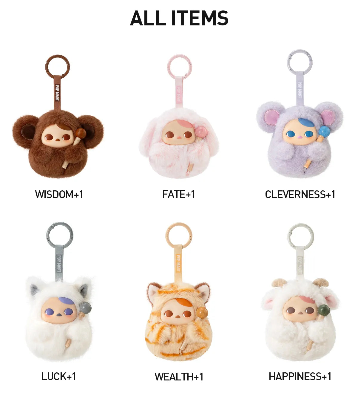 POP MART Pucky Tap Tap Babies Plush Blind Box (1/6)