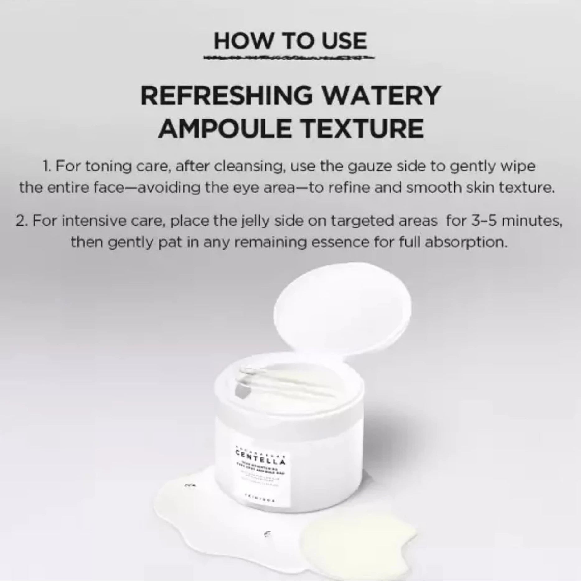 SKIN1004 Madagascar Centella Tone Brightening Dark Spot Ampoule Pad [60pads]