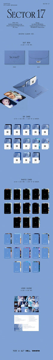 Seventeen Vol.4 Repackage: Sector 17 [Weverse Ver.]