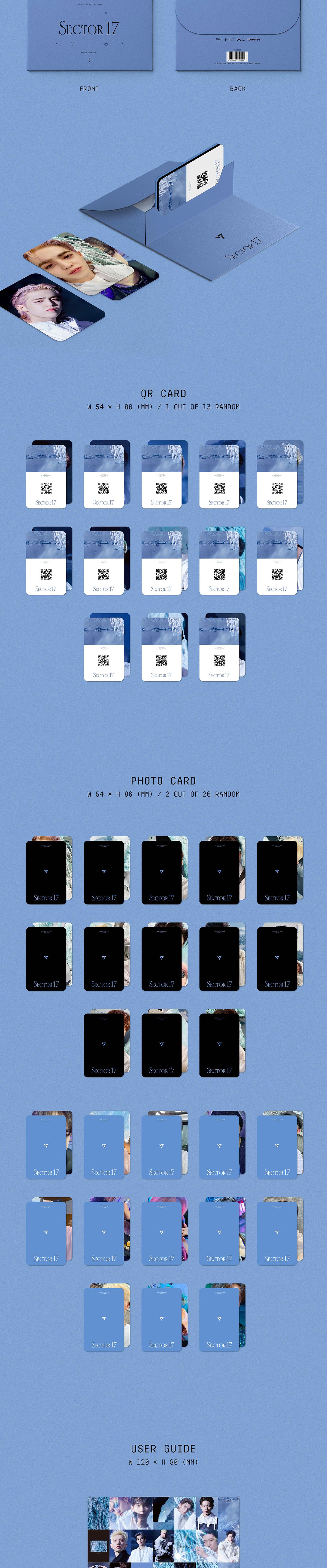 Seventeen Vol.4 Repackage: Sector 17 [Weverse Ver.]