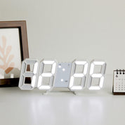 LED Digital Italic Clock (Medium)