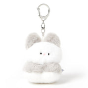 Lying Baby Cat Plush Keychain