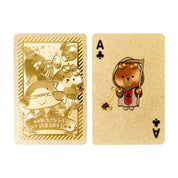 PLAYING CARDS GOLD OLIVER