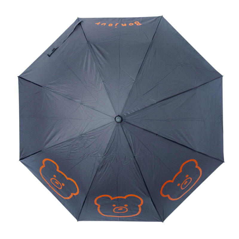 Umbrella 3 Stage Navy Bear