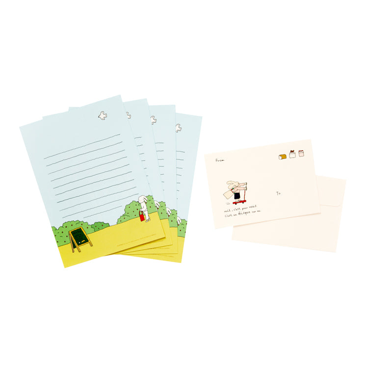 Letter Paper Set - Rabbit's Bakery