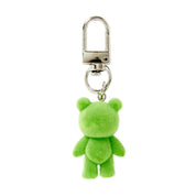 KEY RING FLOCKED FROG