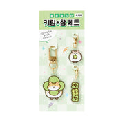 KEYRING HAMSTER CHARM SET