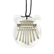 MINI KALIMBA TRANSPARENT BEAR
