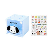 BLOCK ORGANIZER BLUE PUPPY