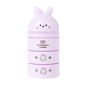 CYLINDER DRAWER PURPLE BUNNY