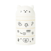 CYLINDER DRAWER WHITE CAT