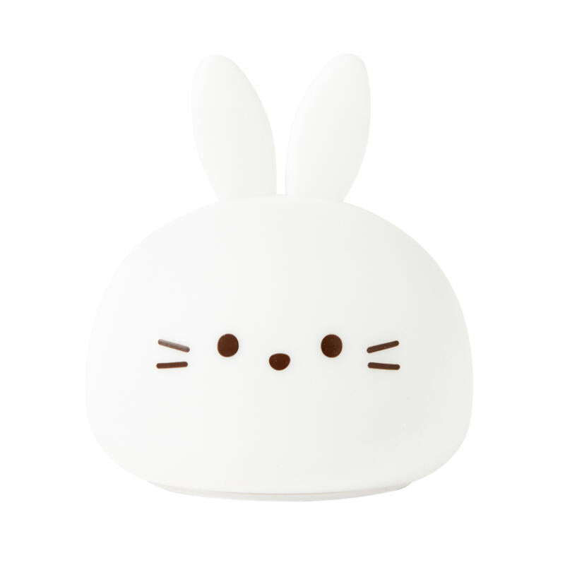 SILICONE NIGHT LIGHT RABBIT HEAD