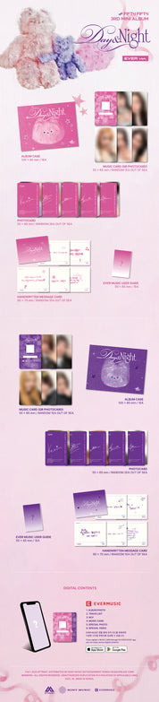 FIFTY FIFTY 3rd Mini Album "Day & Night" (Ever Ver.)
