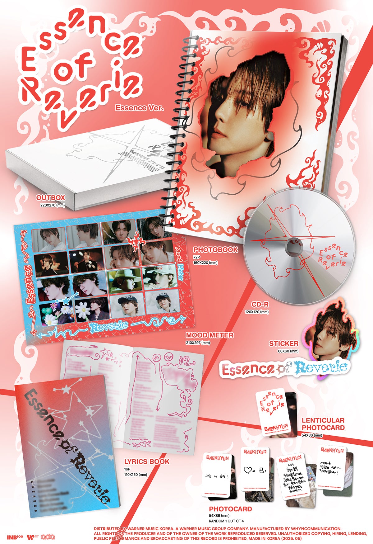 BAEKHYUN 5th Mini Album "Essence of Reverie" (Photobook Ver.)