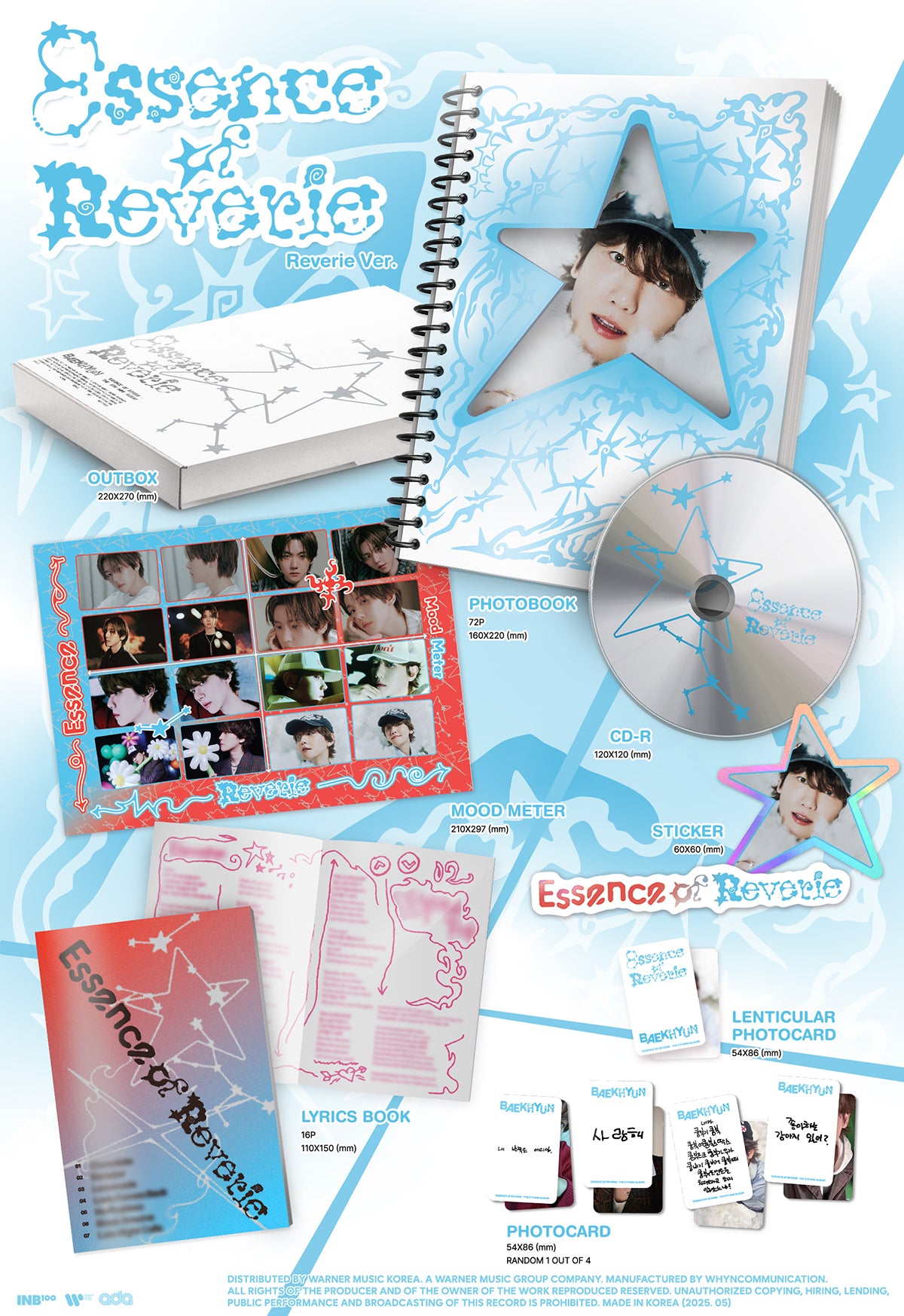 BAEKHYUN 5th Mini Album "Essence of Reverie" (Photobook Ver.)