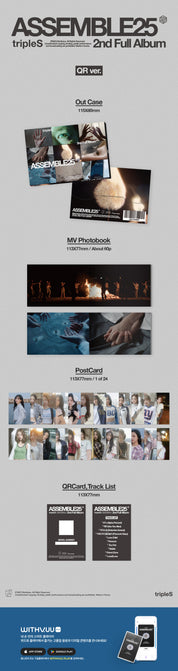 TRIPLES - 2ND FULL ALBUM [ASSEMBLE25] (QR VER.)